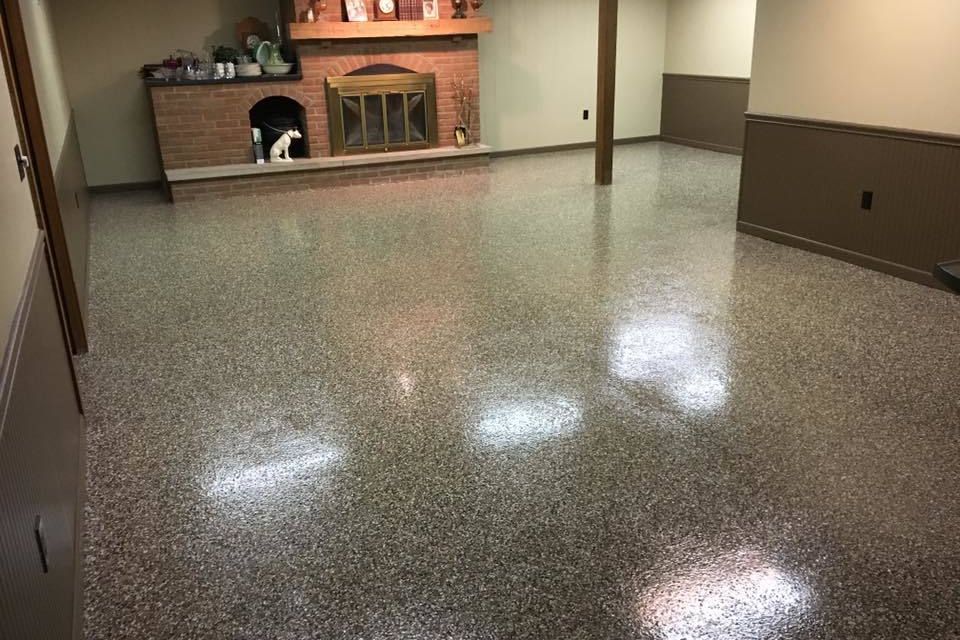 Protector color flakes example