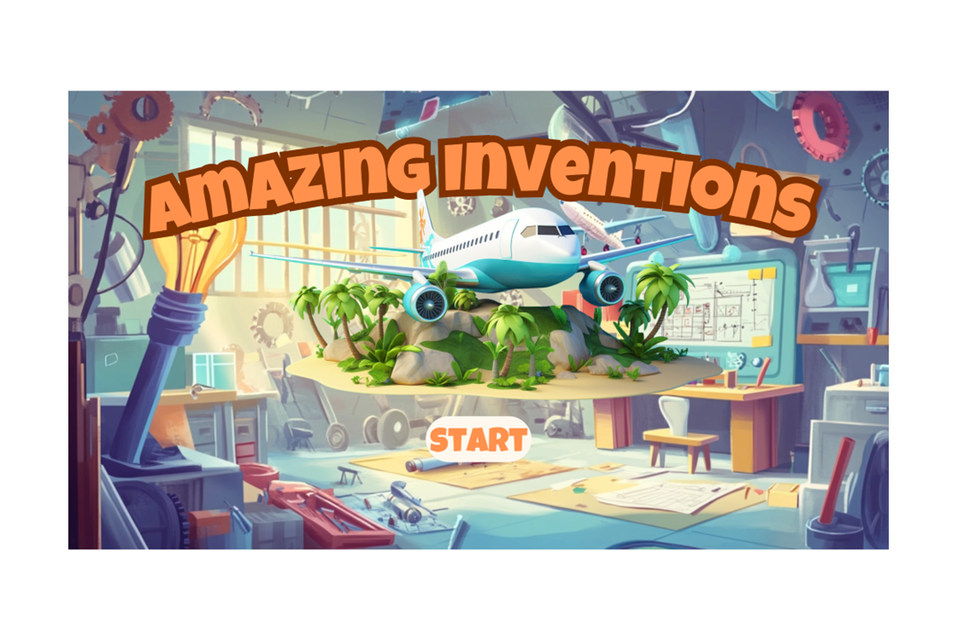 Amazing inventions   kids interactive quiz game