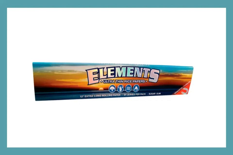 Elements Rolling Papers Ultra Thin Rice 1 1/2 Inches