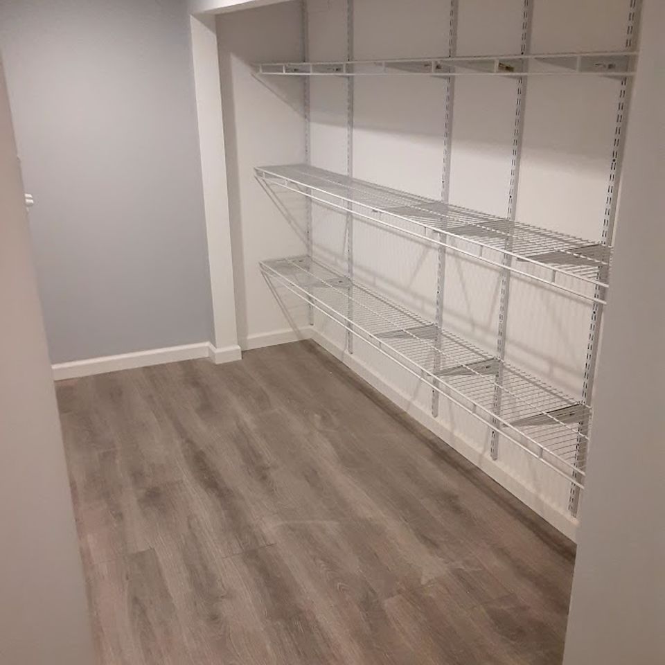 A room inside of a basement, done by Taurus Contracting Inc., of Suffolk County NY