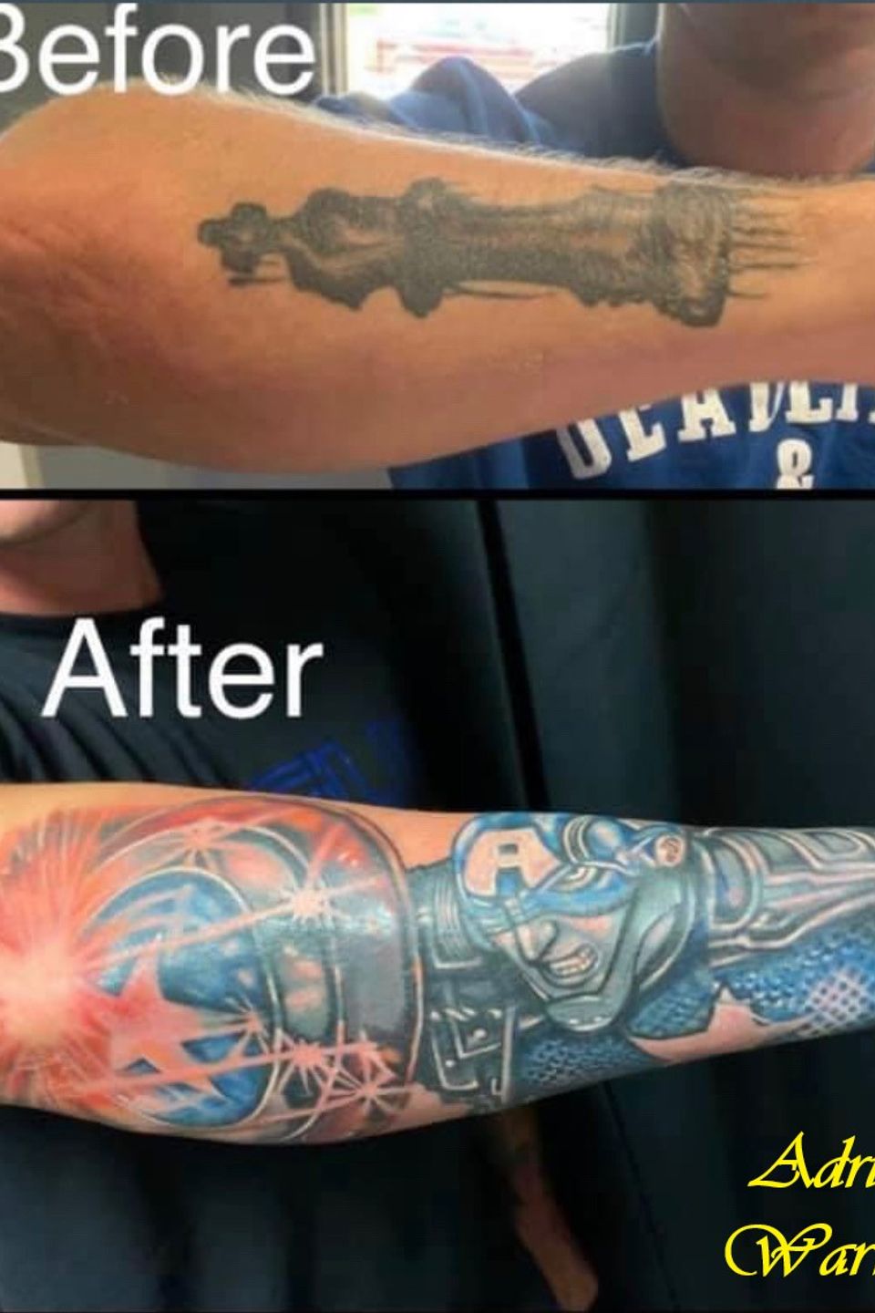 Adrian capt america coverup