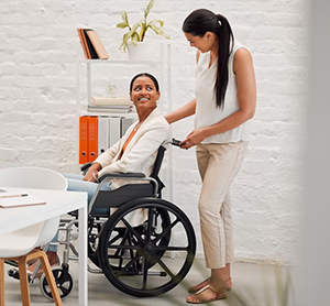 Individualised support for disable poeple