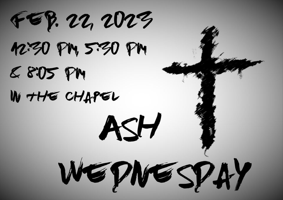 Ash wednesday times 2023