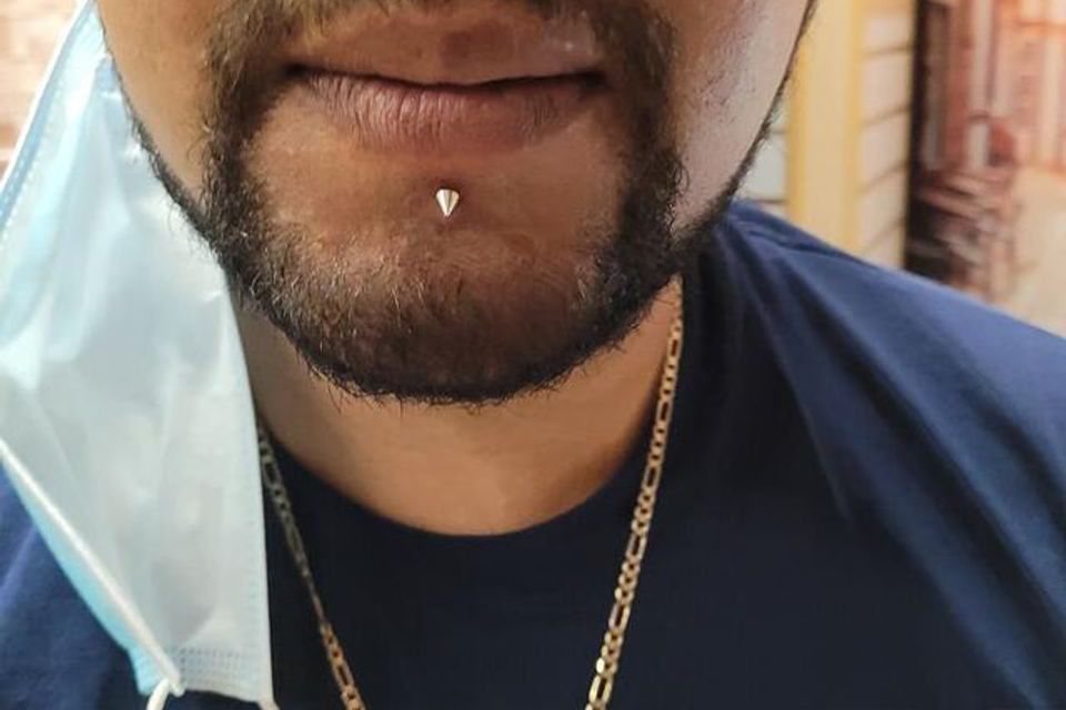 Barb labret