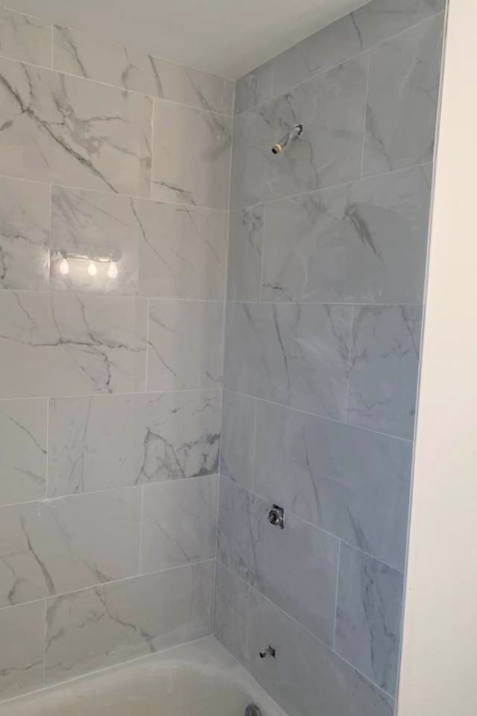 Shower in progress 1