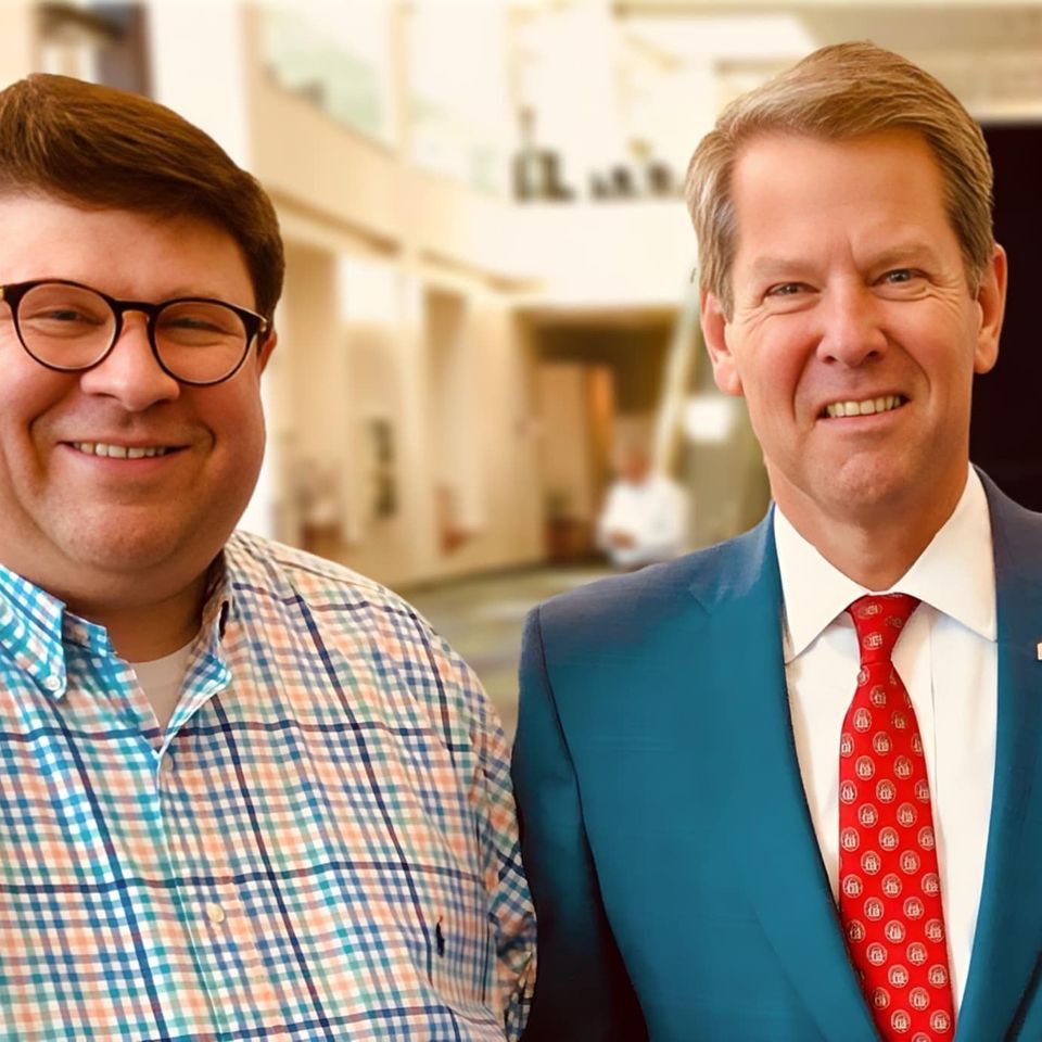 Don townsend with governeor brian kemp