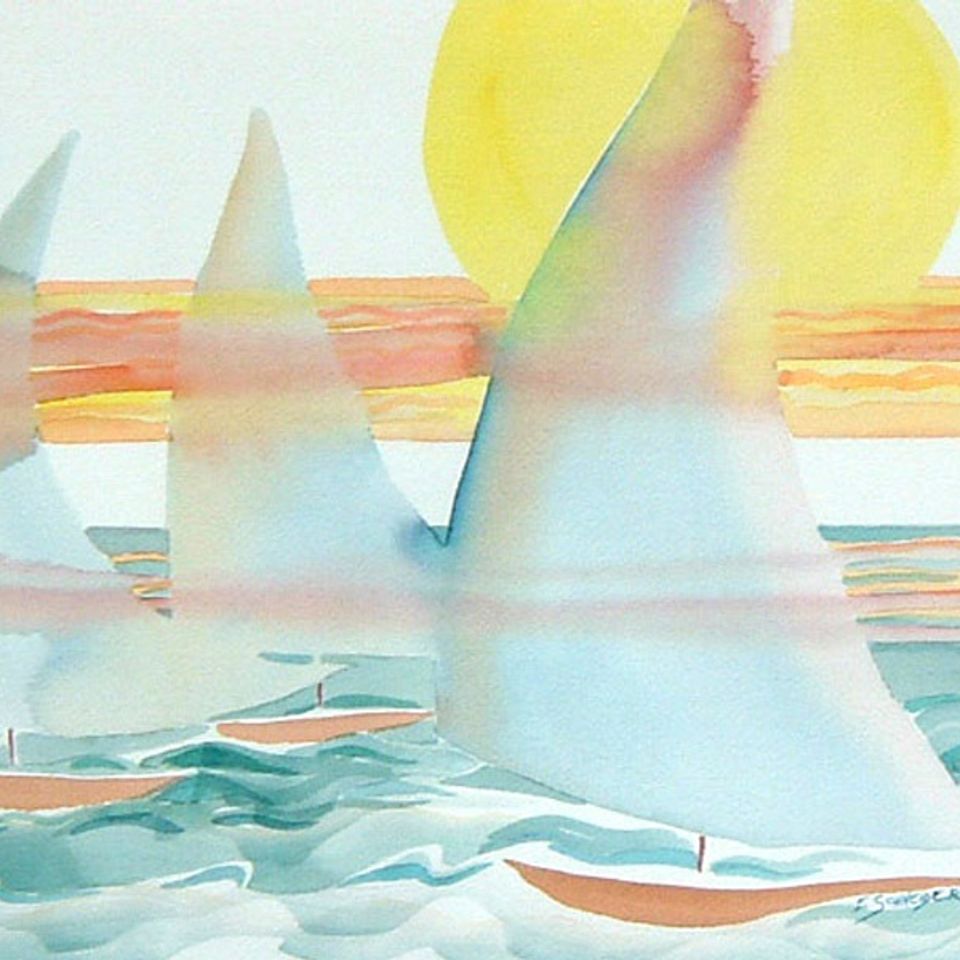 Sails at sunset web