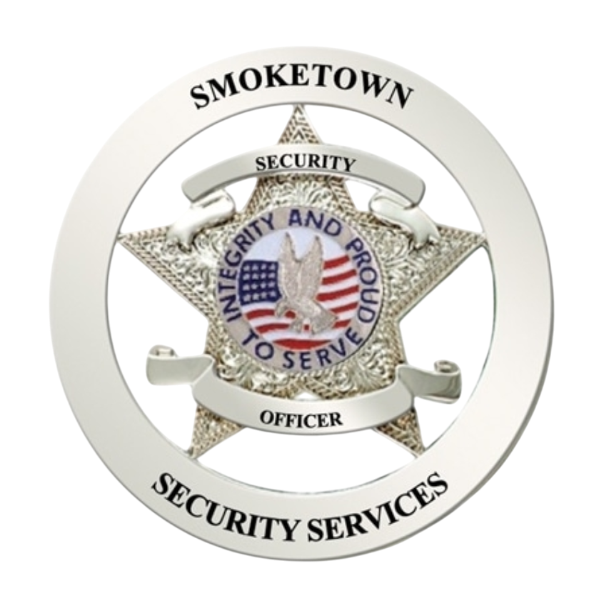 Smokestown security services badge photoroom