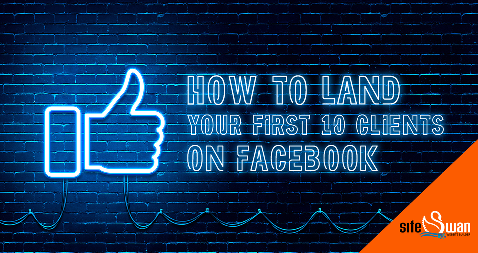 How to land 10 web design clients on facebook