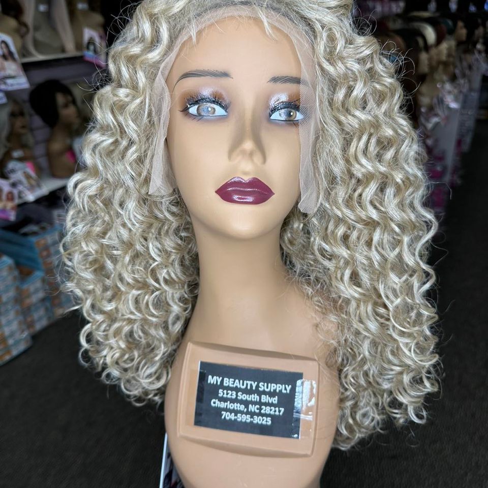 Blond wig