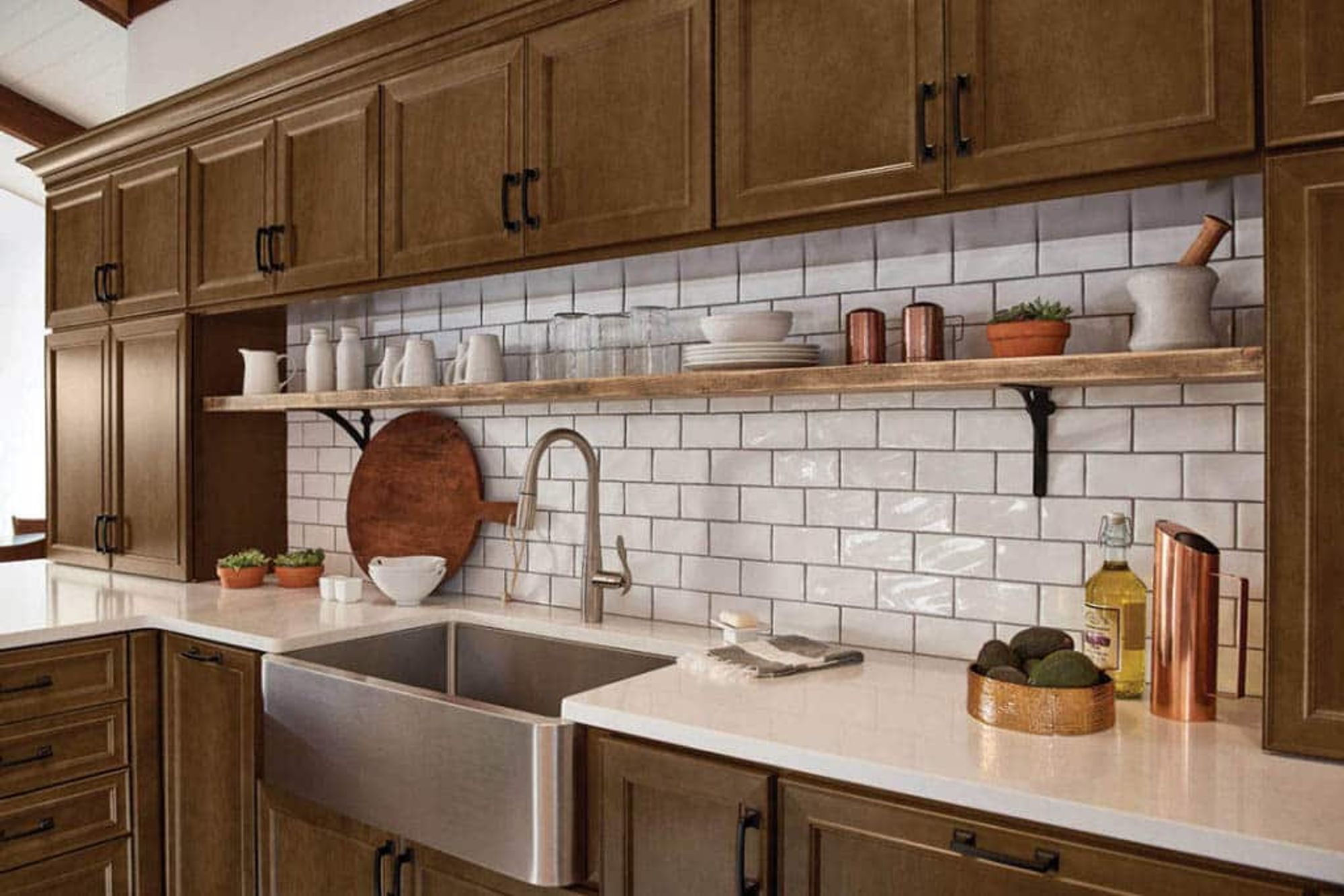Traditional Farmhouse Kitchen Remodel by Atlas Kitchen and Bath project photo