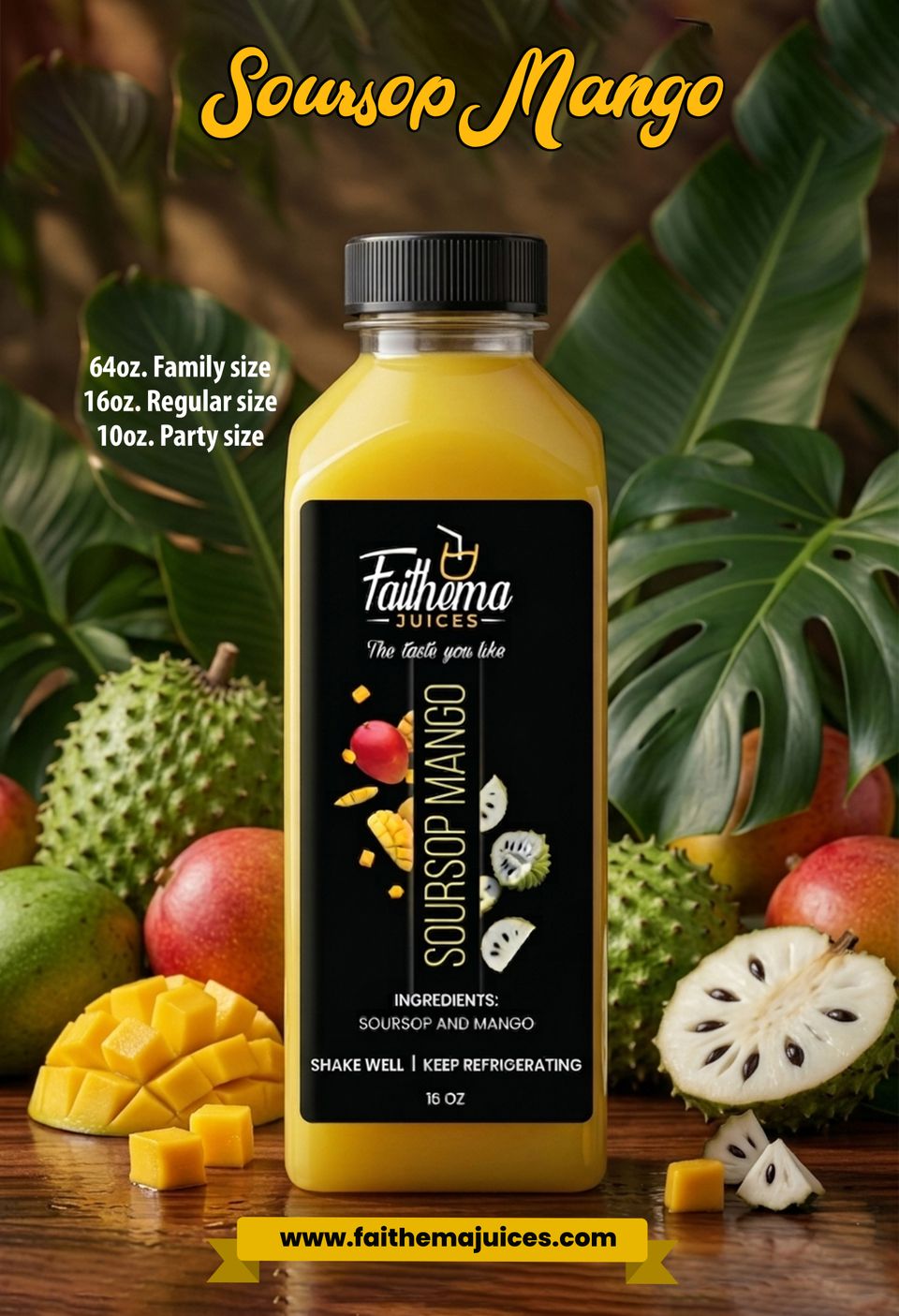 Soursop mango flyer