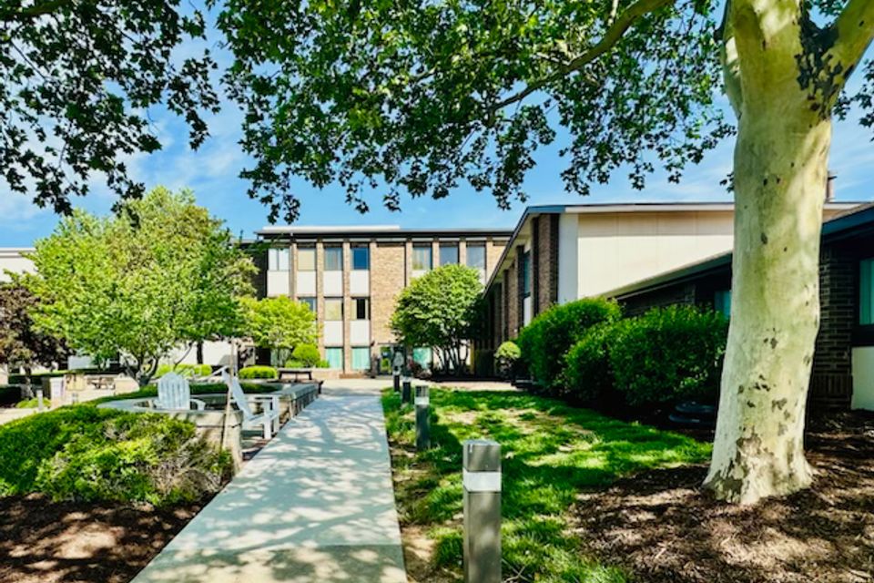 Exterior courtyard