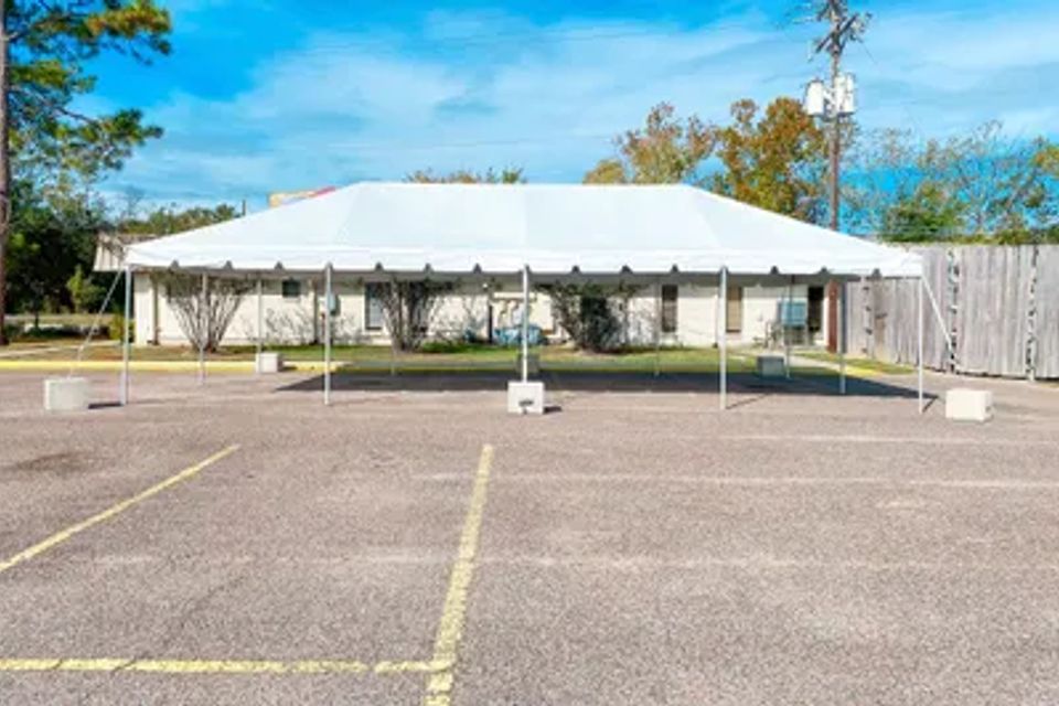 20’x40’ frame tent   white 2 original