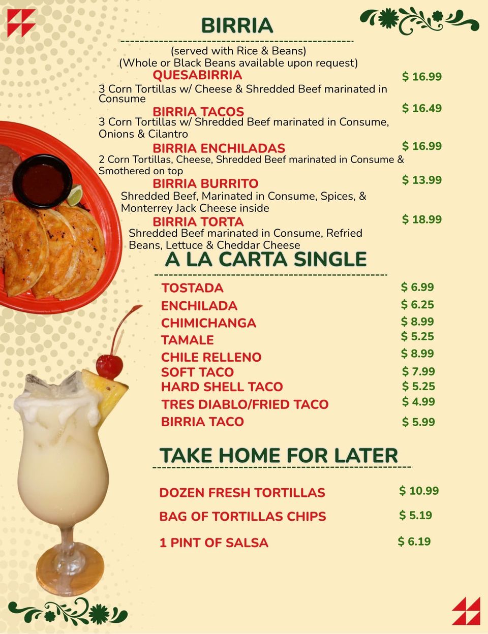Los garcia menu 07 birria takehome
