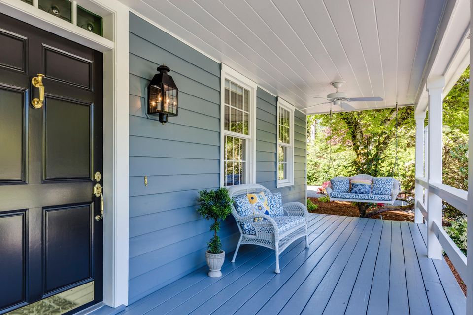 Clean deck after pressure washing.