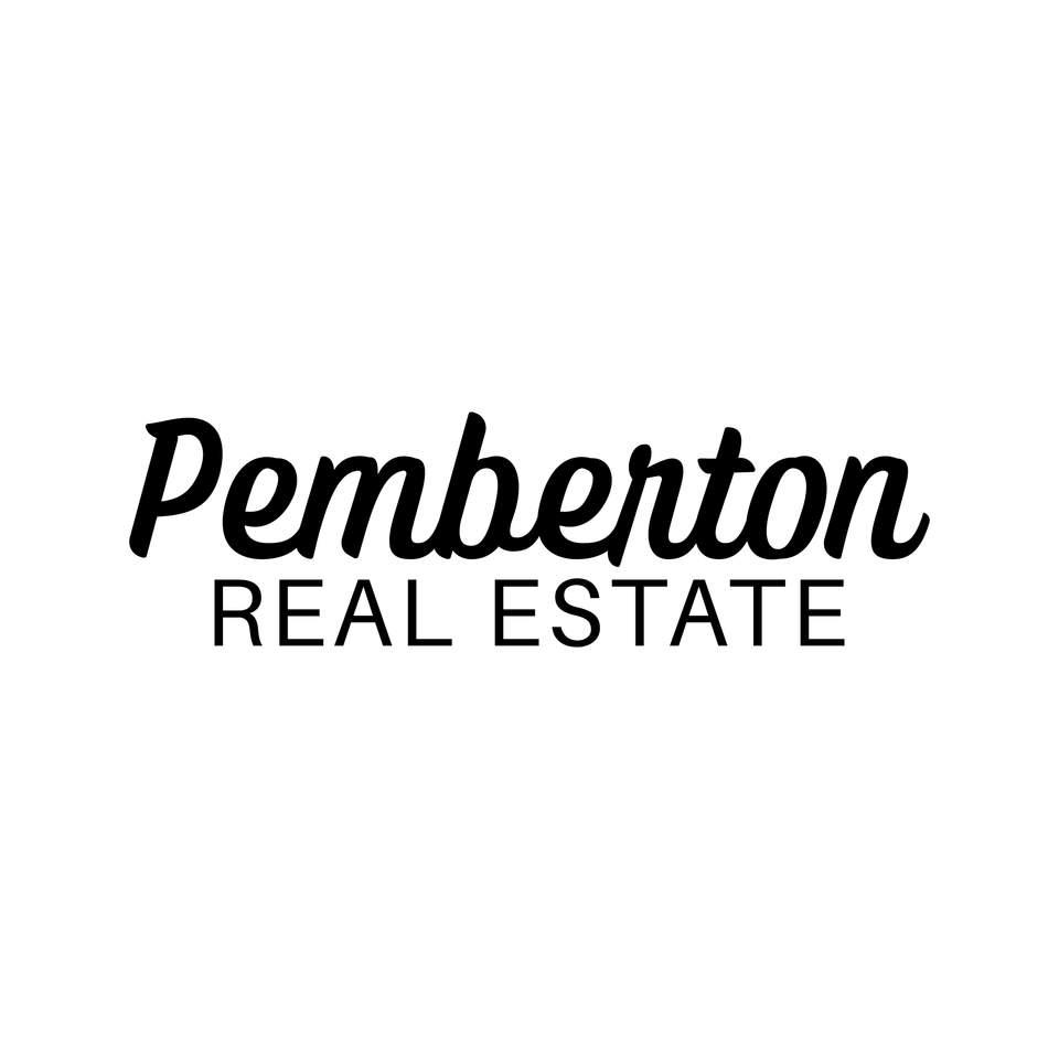Pemberton real estate logo vector transparent file black