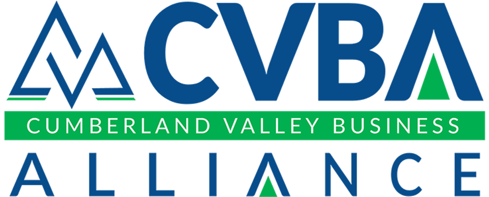 Cumberland Valley Business Alliance CVBA logo representing business growth and community partnerships in Franklin County Pennsylvania.
