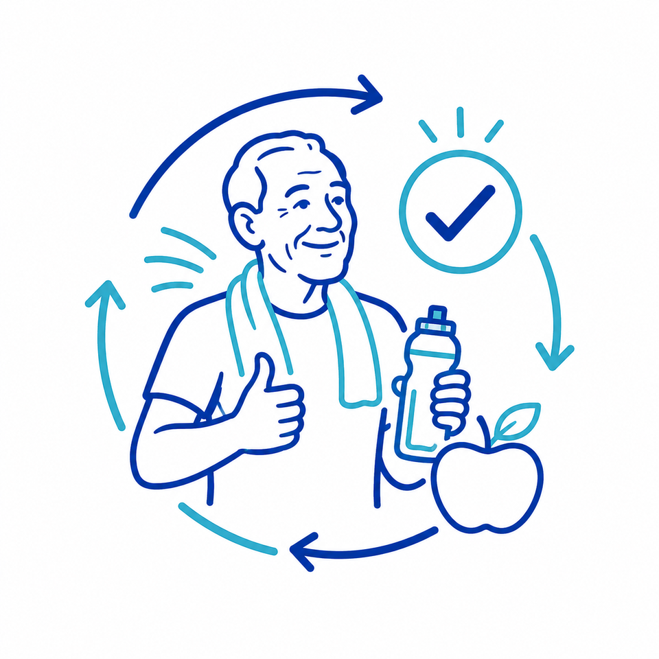Speaking   icon card 3 healthy lifestyle.3