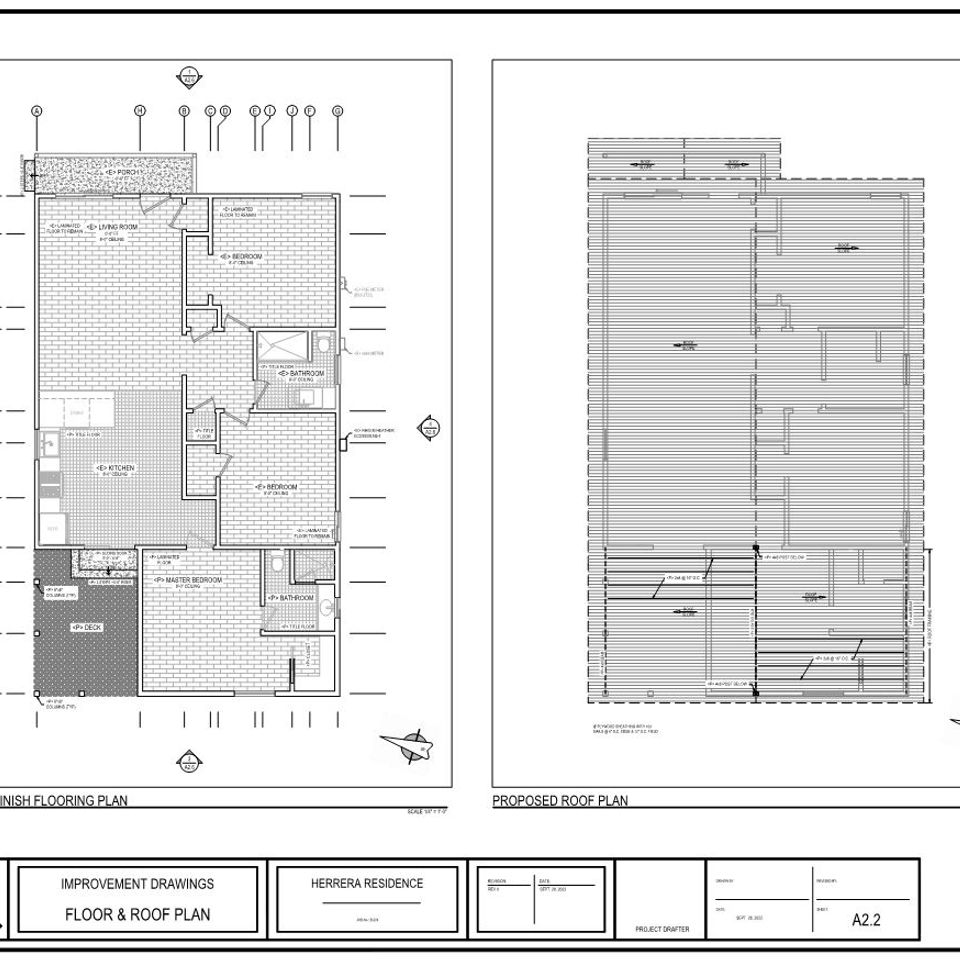 Herrera residence floor plan (proposed)