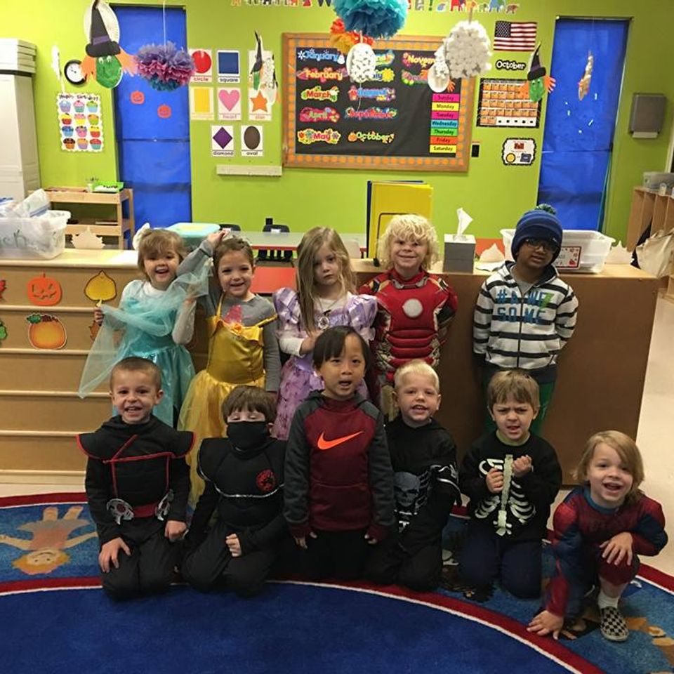Children dress up