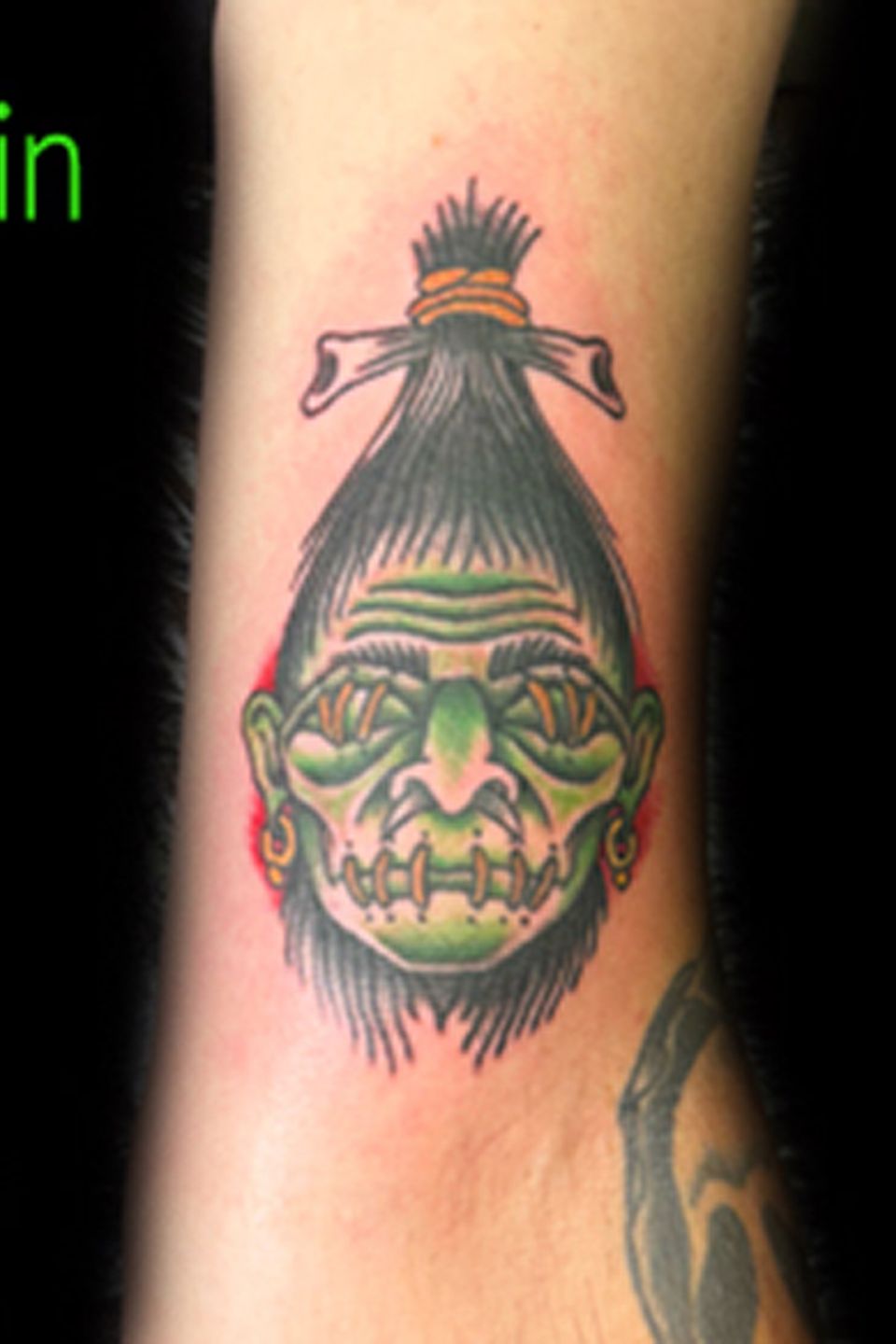 Aerin shrunken head