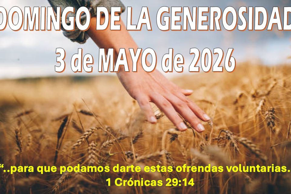 Generosity sunday 2 spanish