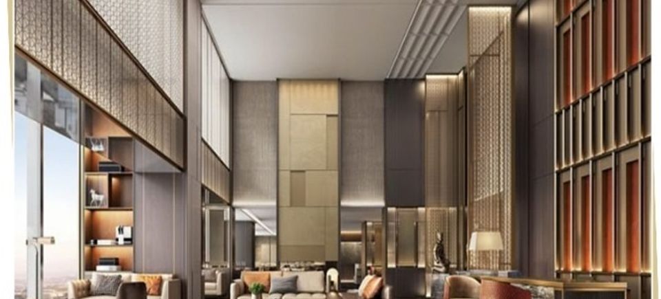 Apartment lobby