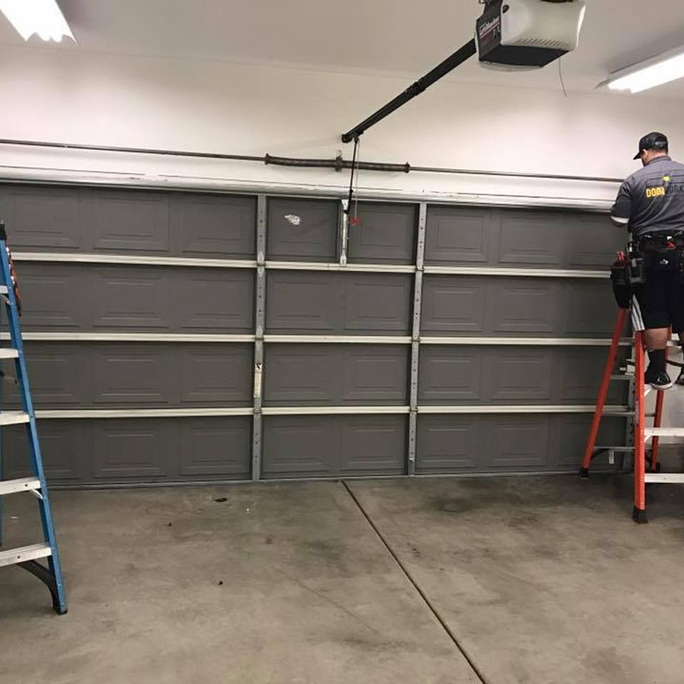 Garage door repair