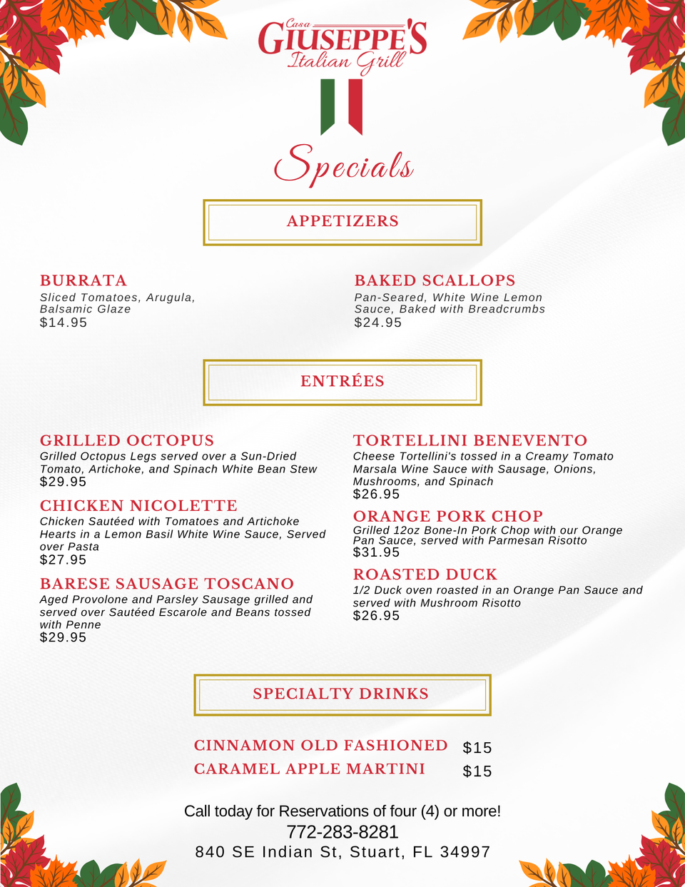 Cg specials for social
