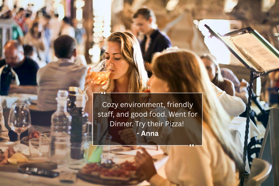 Restaurant reviews