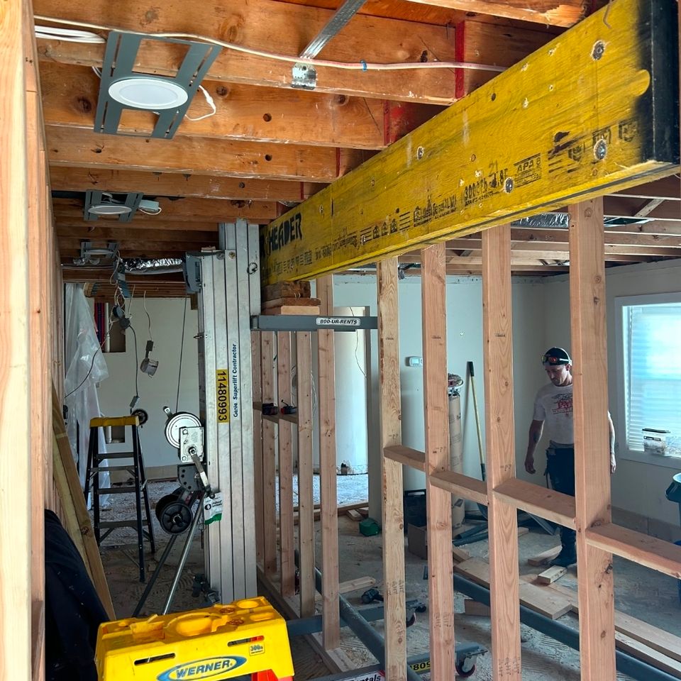 Framing & construction work job done by J.B.T Contracting of Suffolk County, NY
