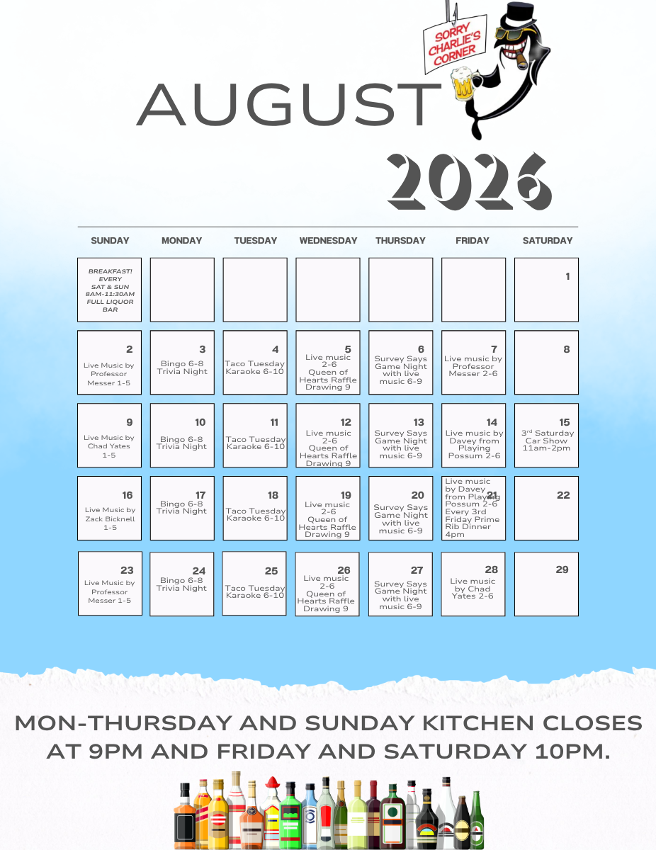 Aug calendar sc