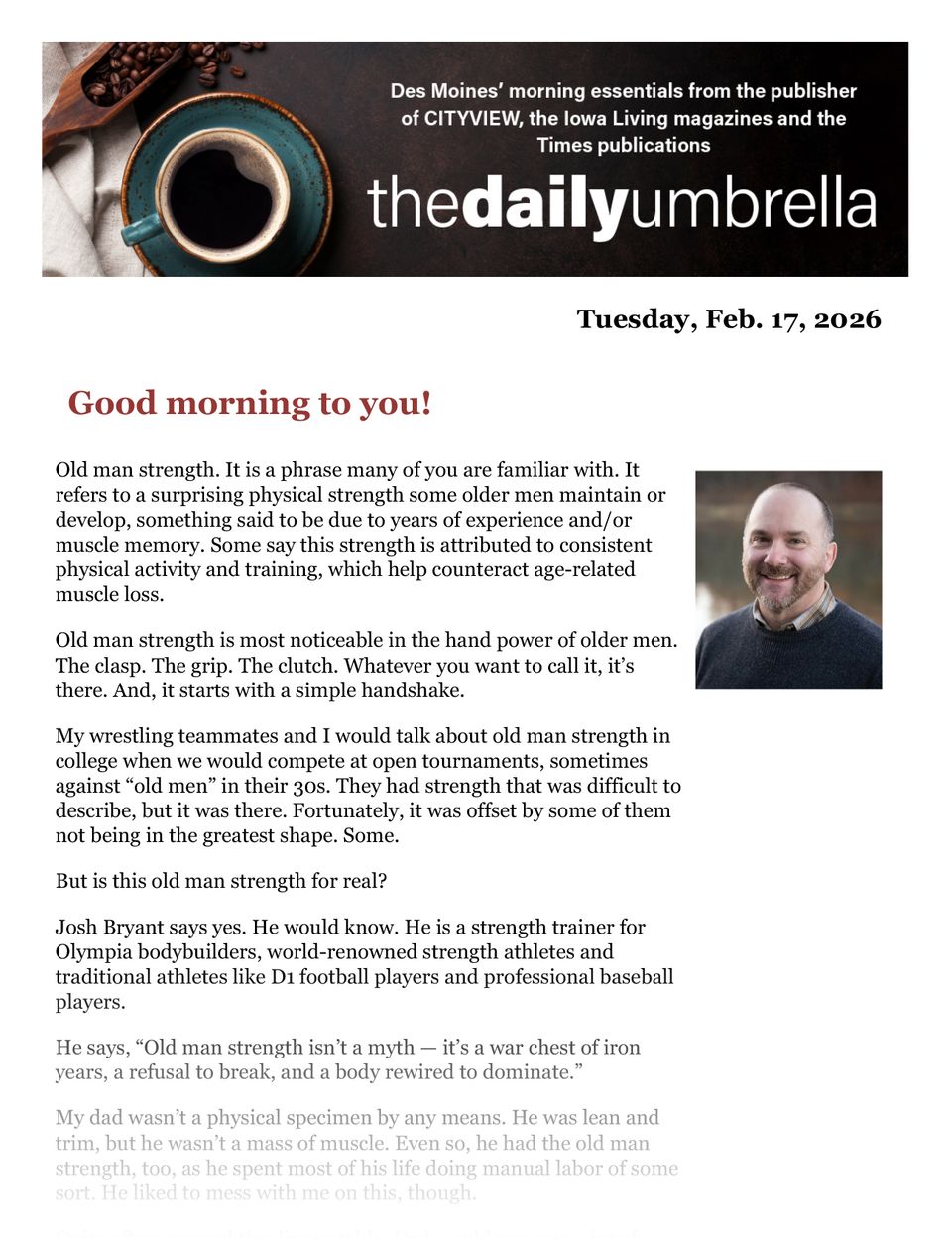 Daily umbrella feb. 17  temperature record set monday  jesse jackson dies  olympic sport where you go from pub to nearby pub  1