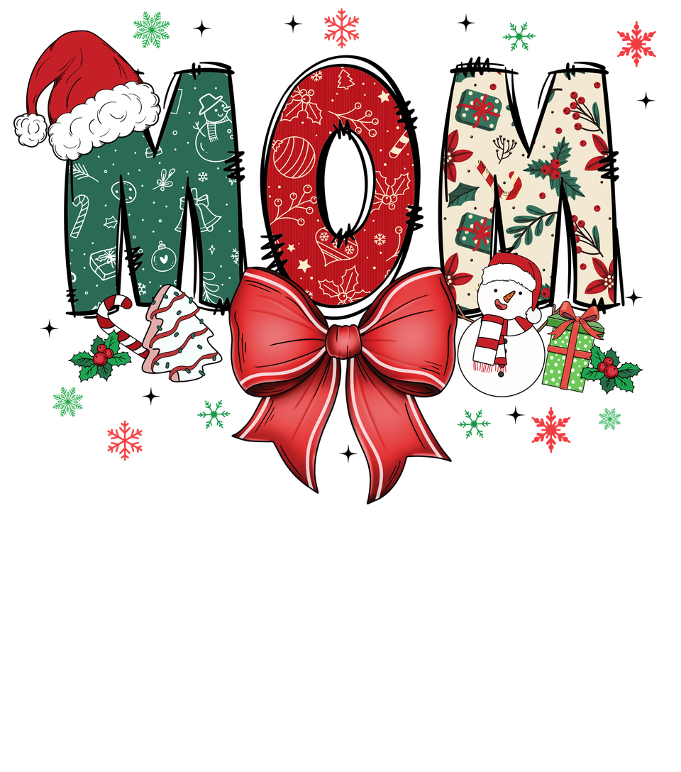 Seasons   christmas family bow mom 2