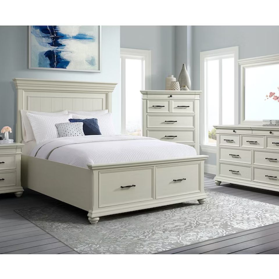 Slater bedroom in white lifestyle bm 