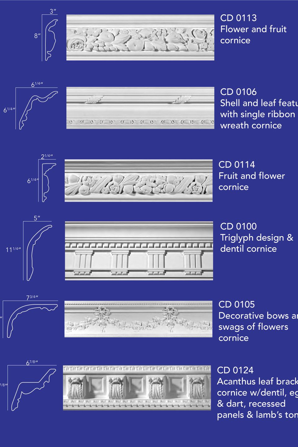 Alta cornice design 3