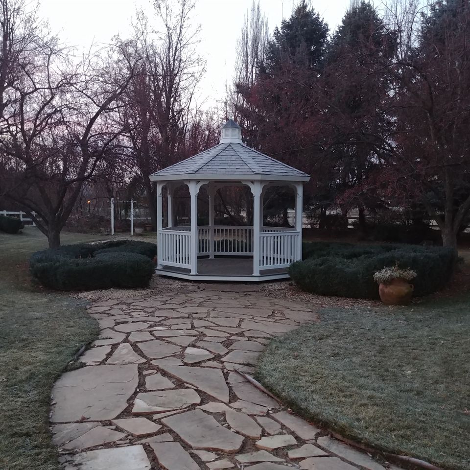 Gazebo roofing by Keeley Builders in Boise idaho