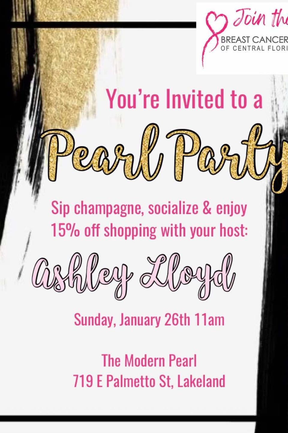 Modern pearl party