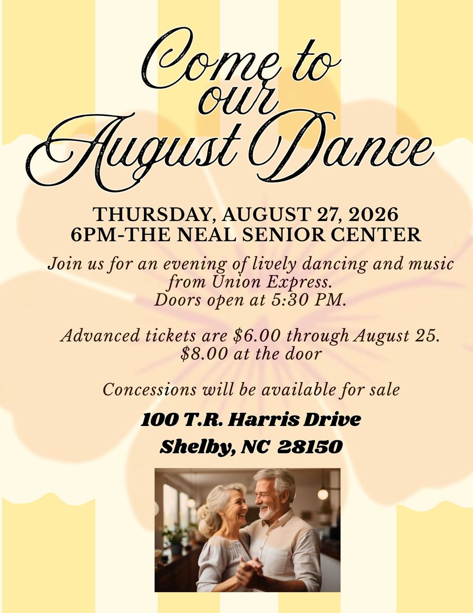 Poster august dance