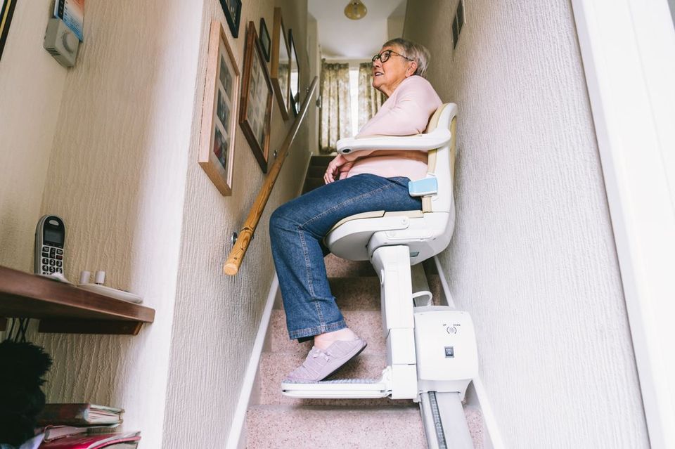 Senior care chairl lift sking home improvement