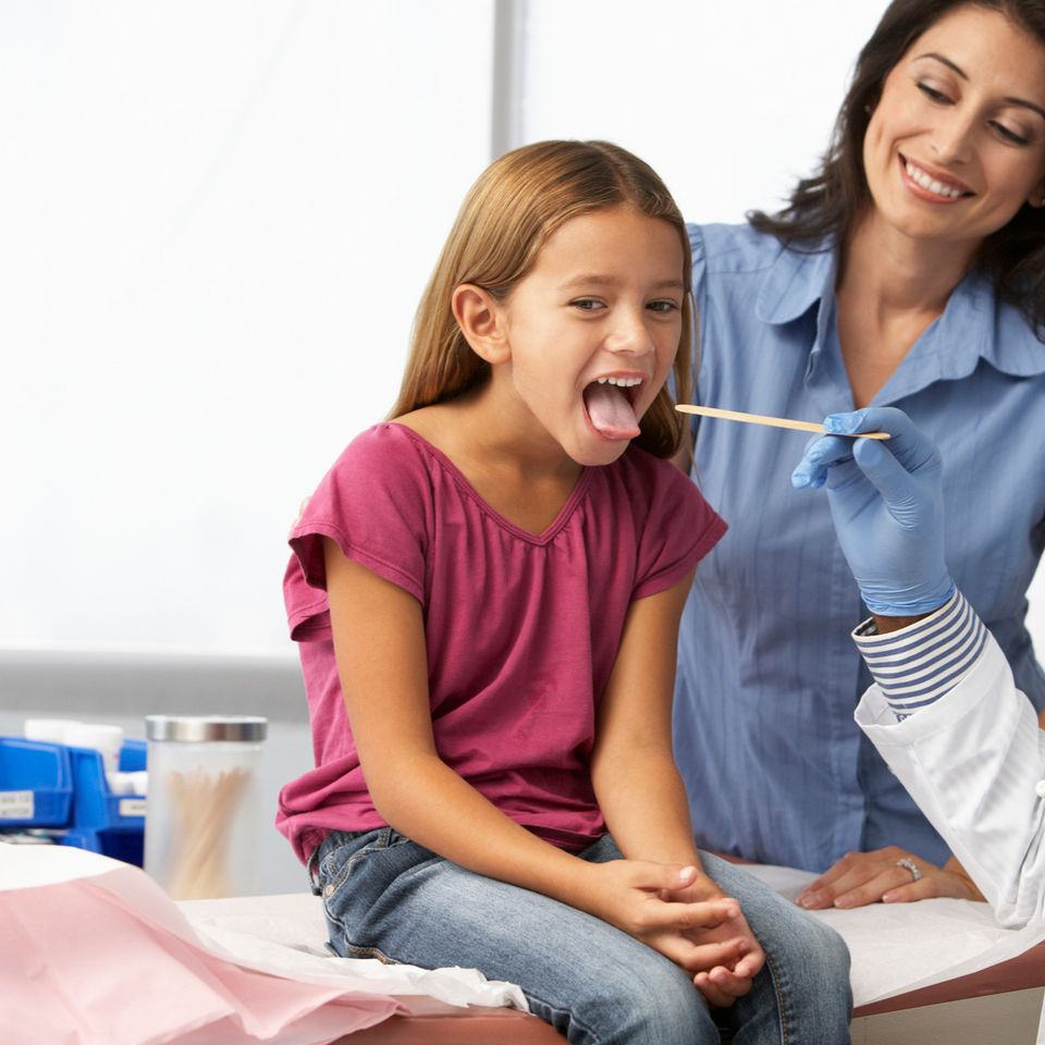 Child doctor's exam in Bonita Springs