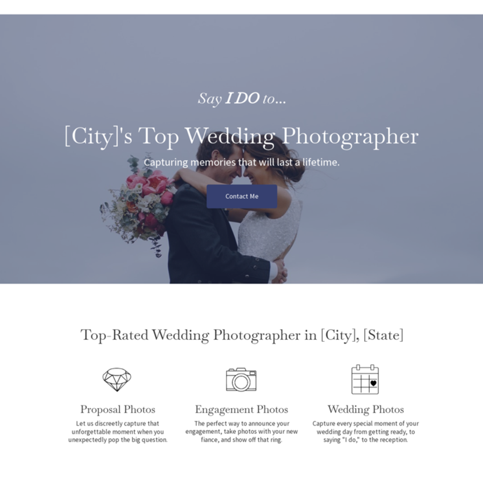 Wedding photography