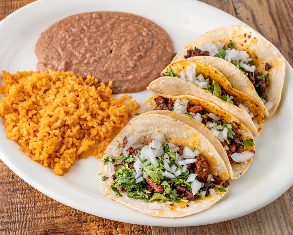 Delicous taco meal