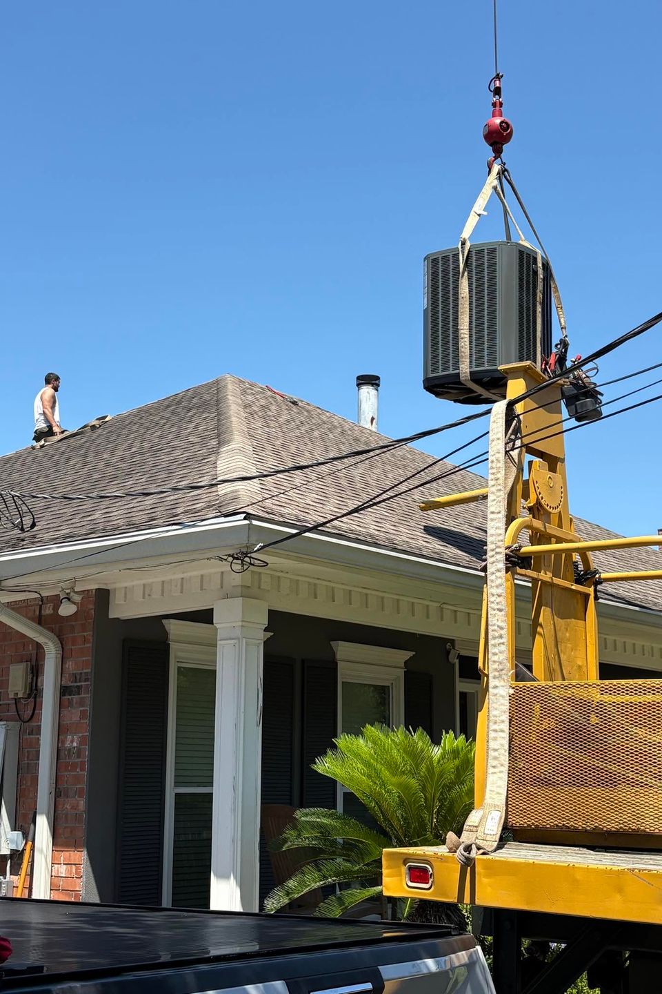 Air conditioning installation