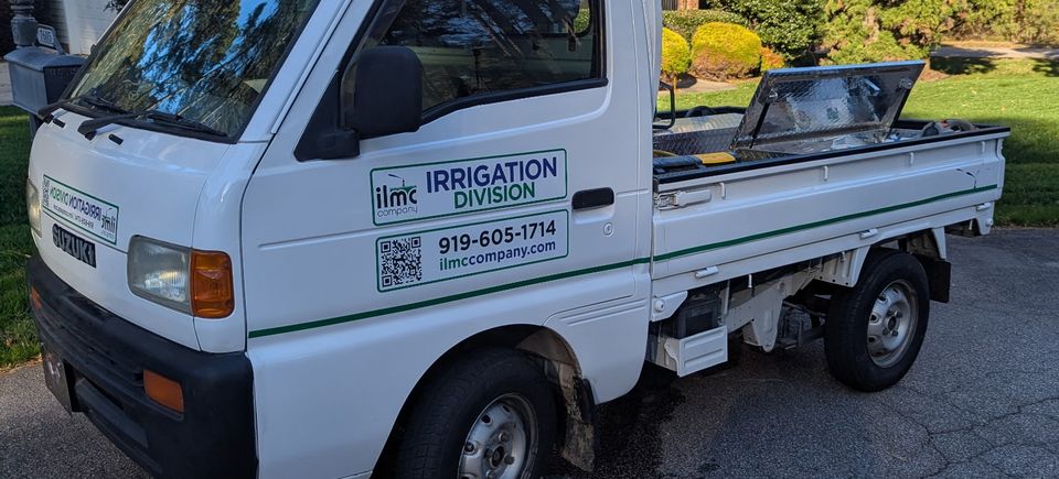 irrigation services in raleigh wake forest, ilmc company raleigh