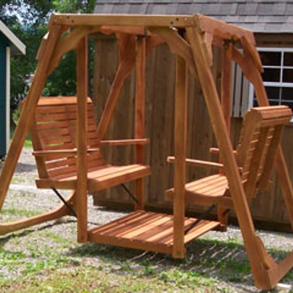 Swingwithcedarroof
