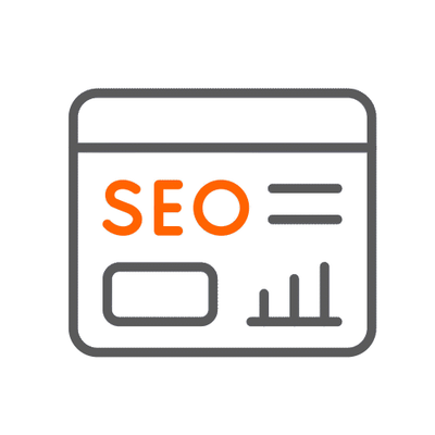 SEO-ready small business website design icon