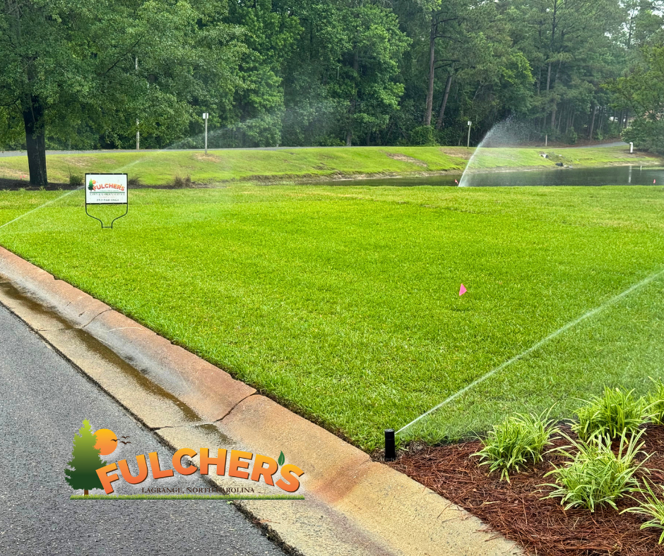 New sod irrigation
