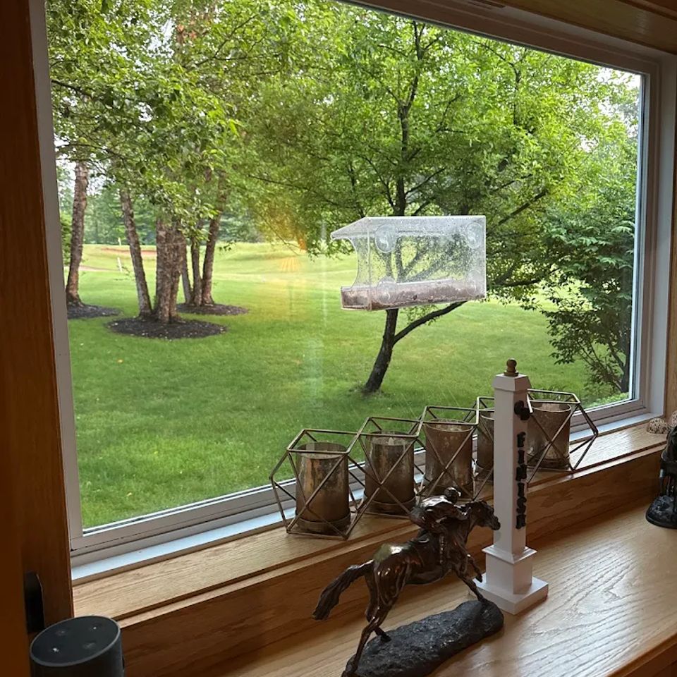 Golf course window picture